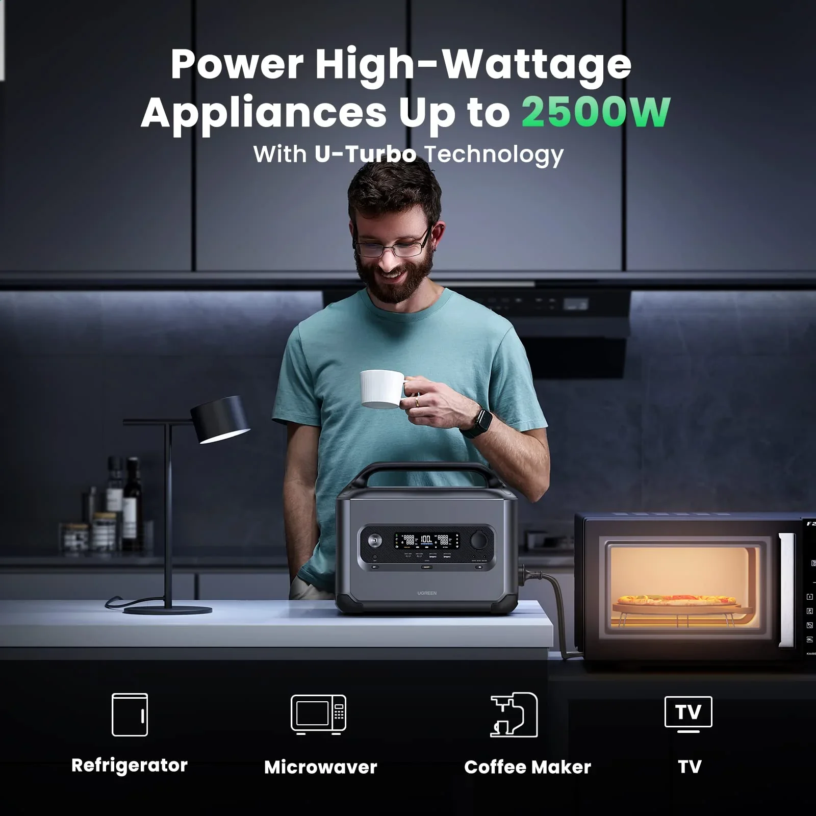 UGREEN PowerRoam 1200W 1024WH LiFeO4 Battery - Image 3