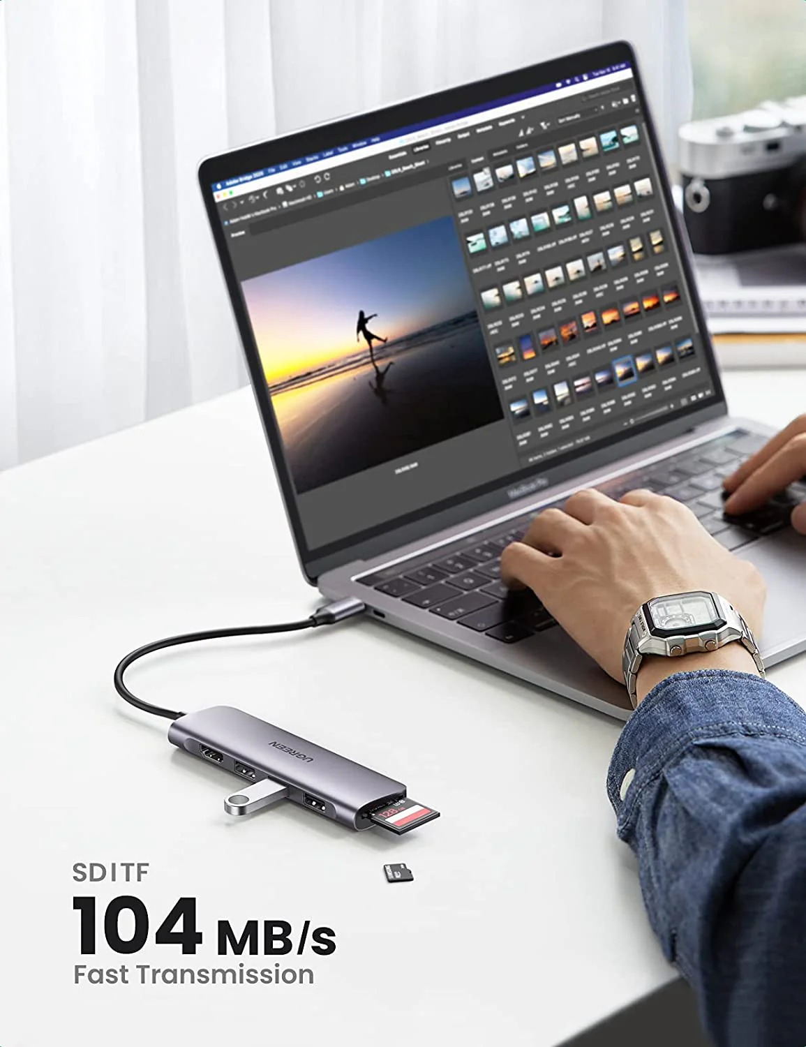 UGREEN 6-in-1 4K HDMI USB-C Hub - Image 4