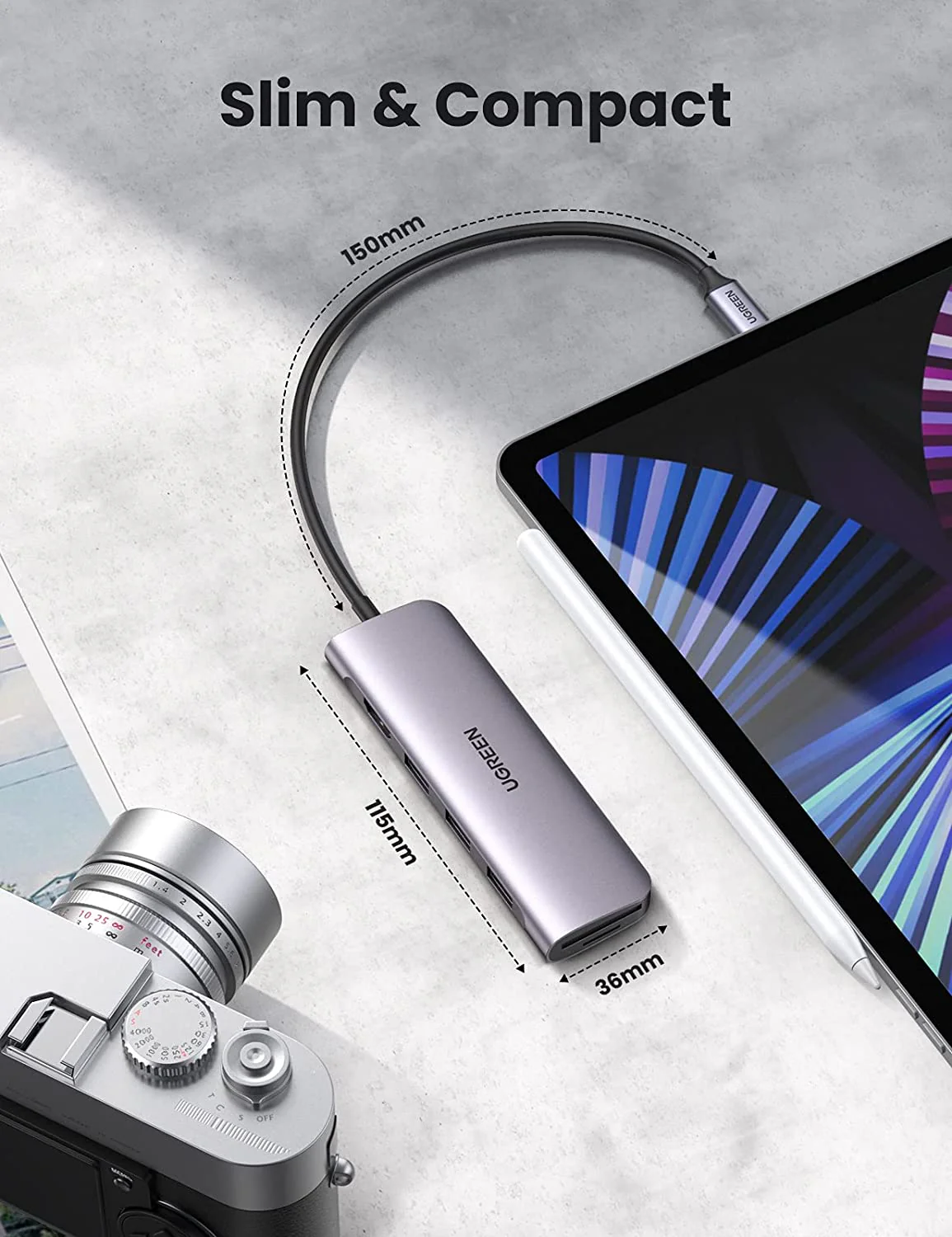 UGREEN 6-in-1 4K HDMI USB-C Hub - Image 6
