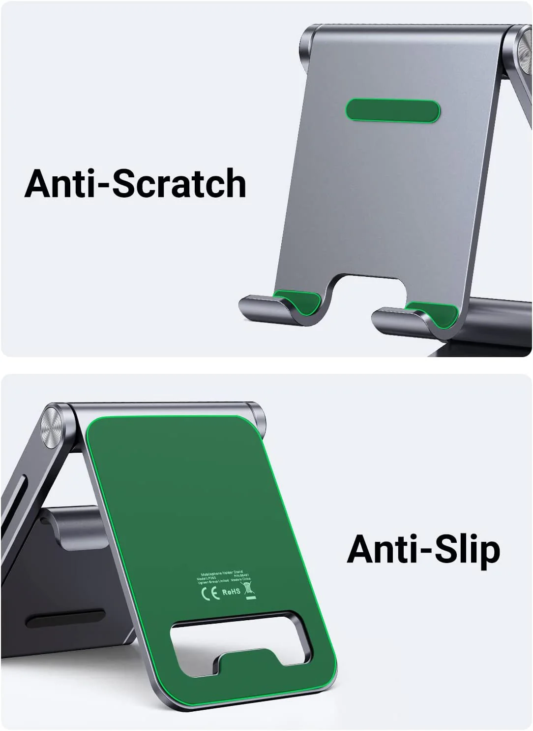 UGREEN Adjustable Aluminum Phone Holder - Image 8