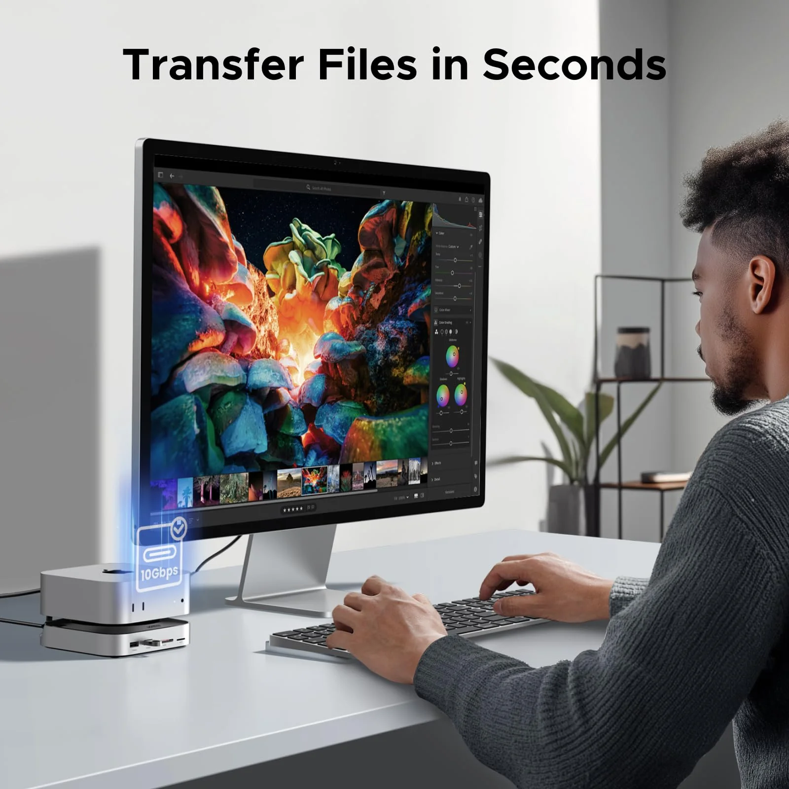 UGREEN Mac Mini M4 Dock with NVMe SSD Enclosure - Image 7