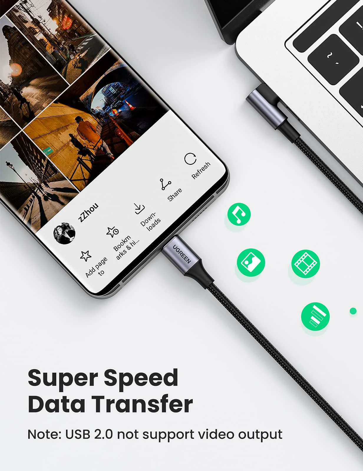 UGREEN 100W USB-C to USB-C Cable - Image 6