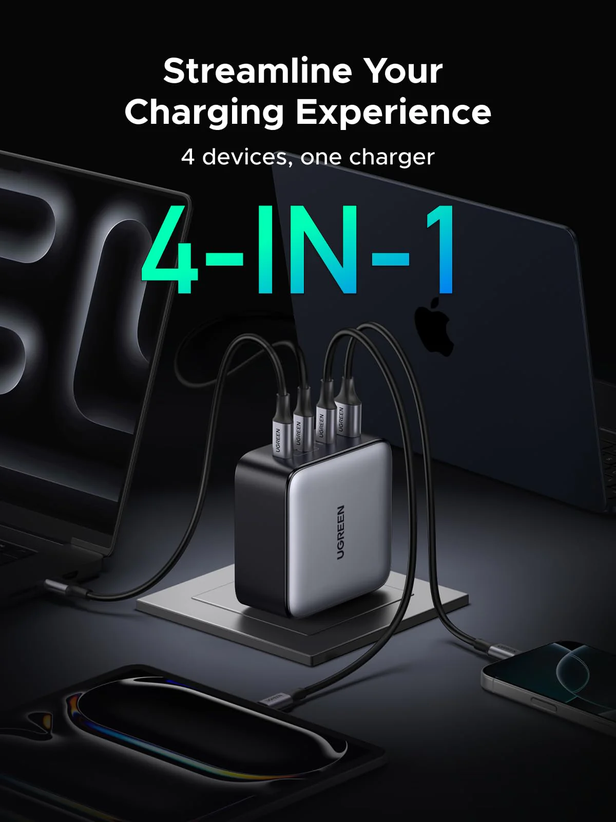 UGREEN 200W Dual Laptop Type C Charger - Image 5