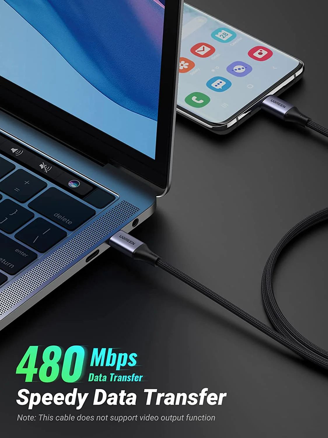 UGREEN 240W PD3.1 USB-C to USB-C Cable - Image 6
