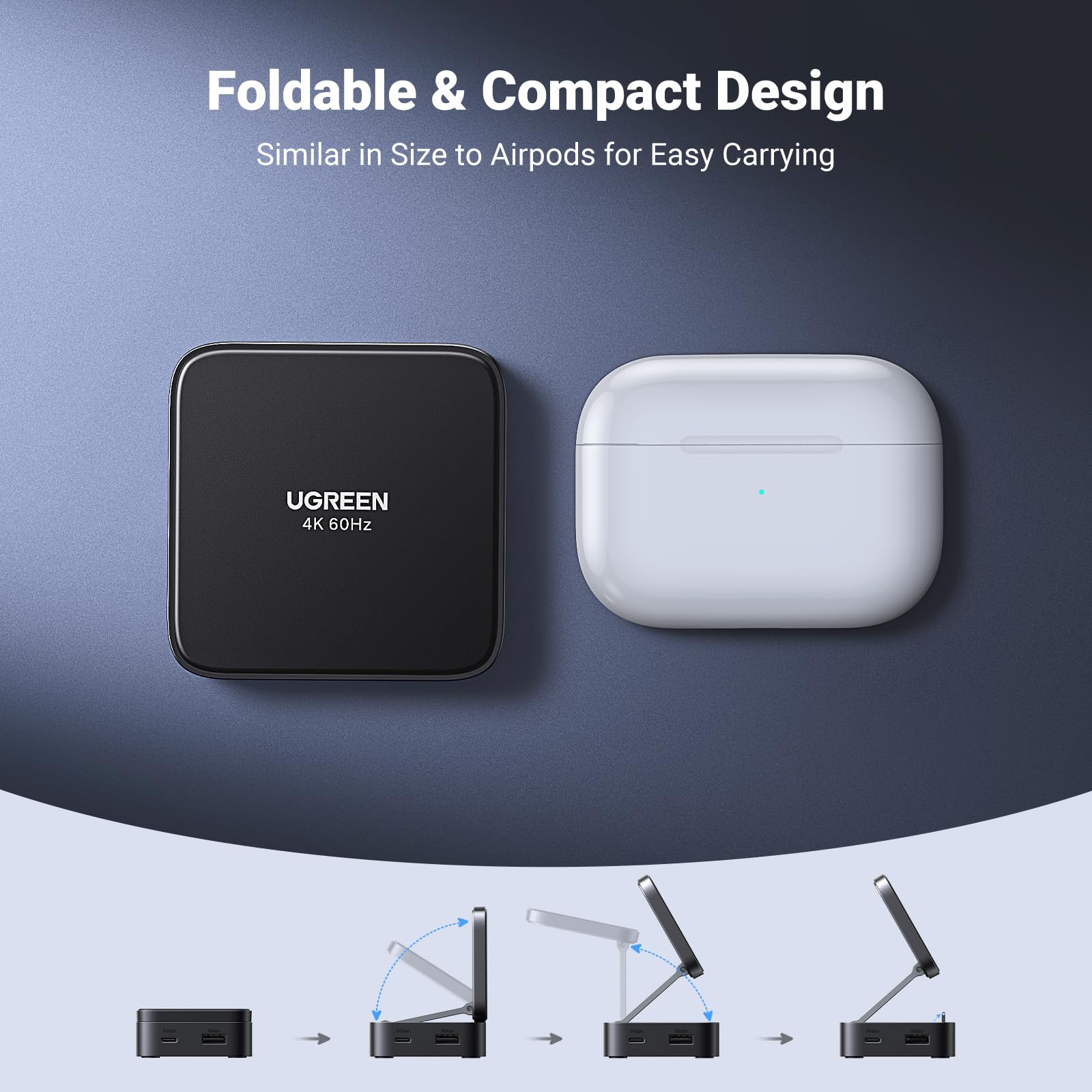 UGREEN 4 in 1 USB C Hub Magnetic HDMI 4K PD 100W - Image 7