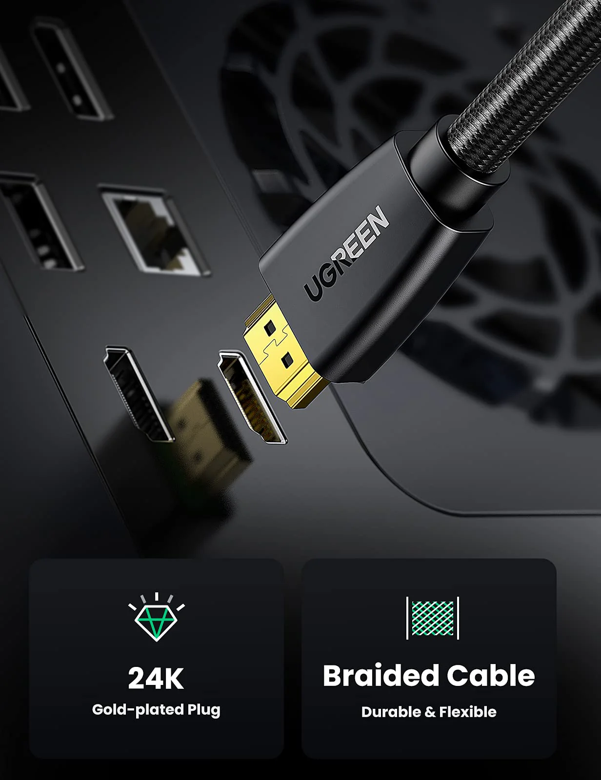 UGREEN 4K HDMI 2.0 Cable - Image 5