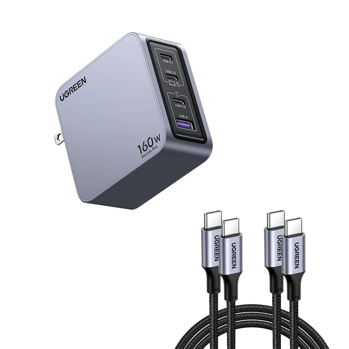 UGREEN Nexode Pro 160W 4-Port GaN Fast Charger - Image 12