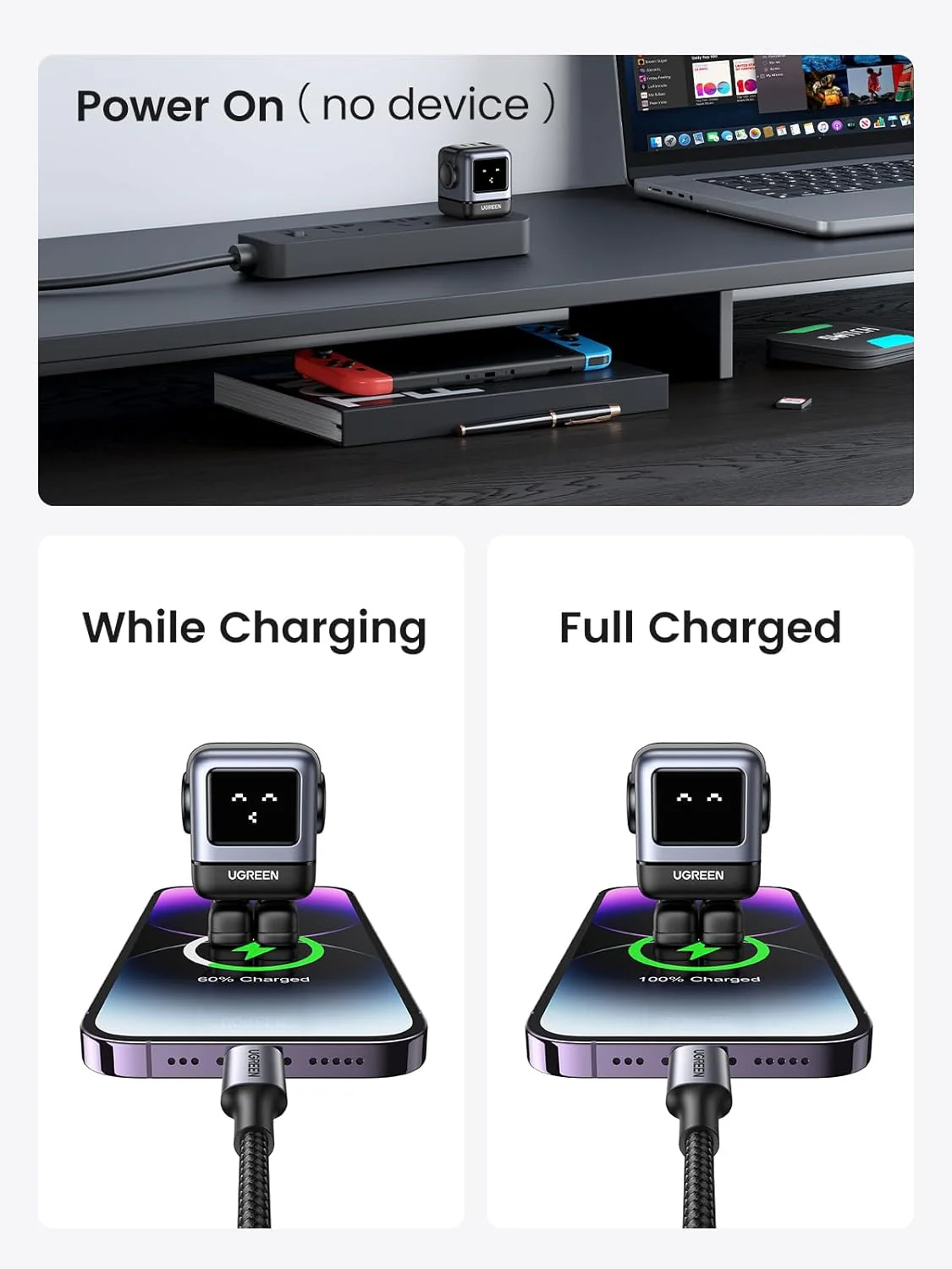 UGREEN Nexode RG 65W USB-C GaN Charger - Image 5