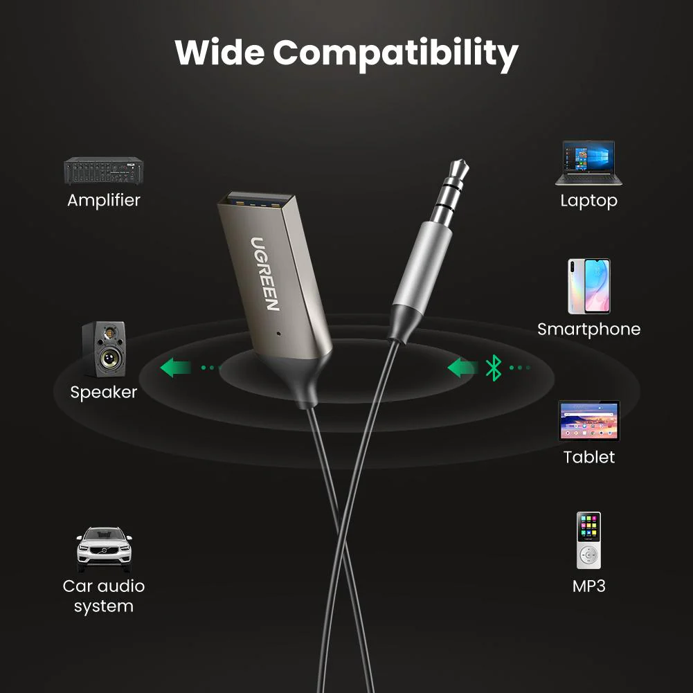UGREEN Aux to Bluetooth 5.0 Adapter - Image 6