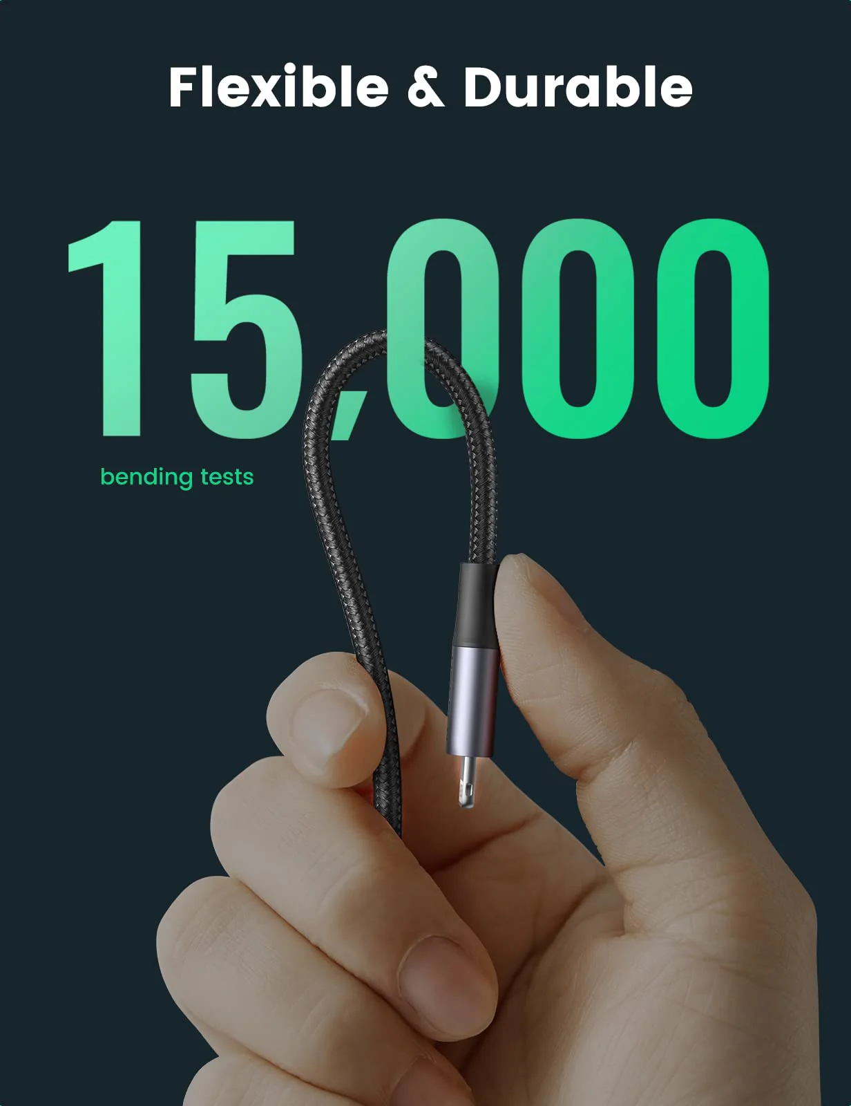 UGREEN USB C to Lightning Cable - MFi - Image 5
